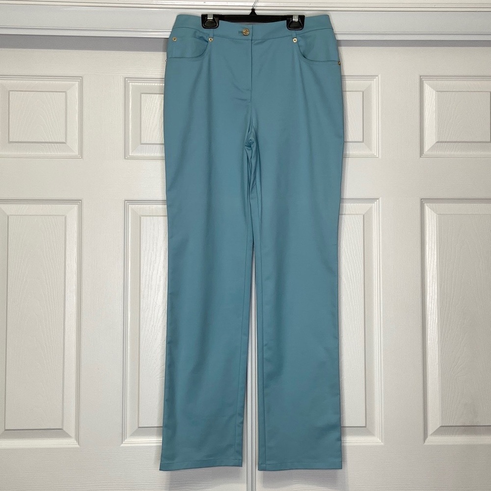 St. John Blue Pants - Picture 2 of 6